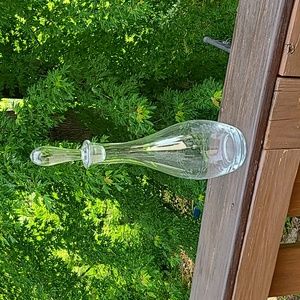 Wine Carafe (Beautifully Etched Grapes)